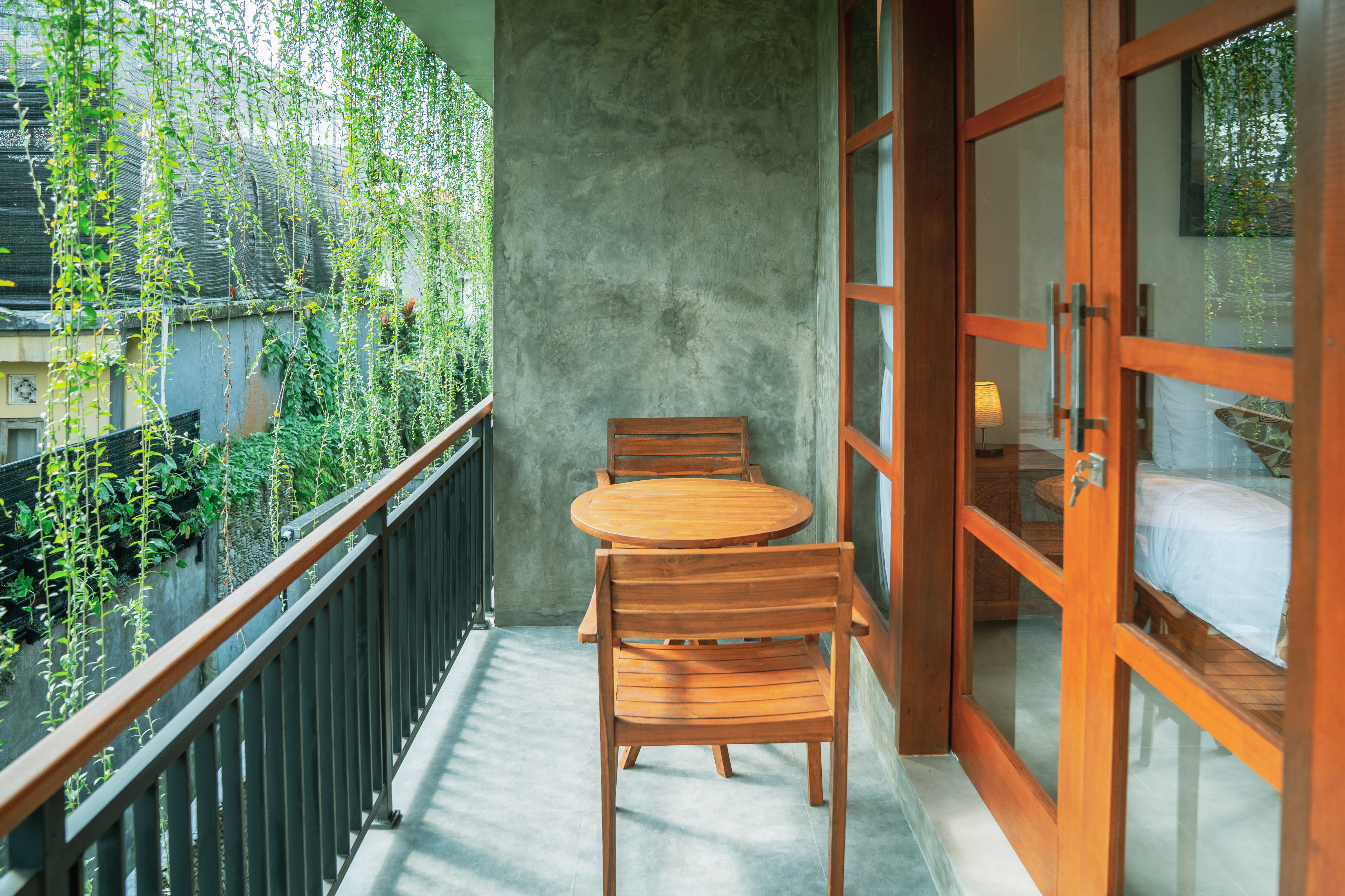 Guesthouse Upper Floor Private Balcony View